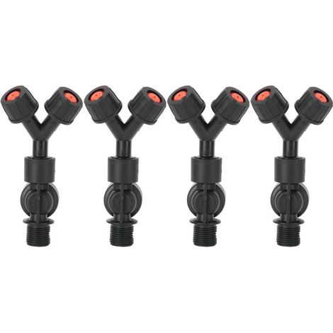 Jeffergarden 4 embouts doubles anti-gouttes G3/8 DN10 pour pulvérisateur agricole électrique à dos (1/5)