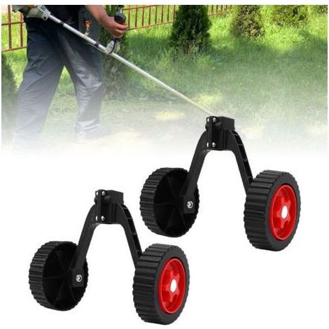 Roue de Support Ajustable pour Tondeuse Universelle Roue Démontable pour Entretien Jardin (1/5)