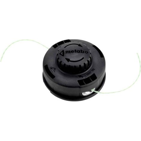 [NEUWERTIG] B-Ware Metabo Ersatzspule Faden 4m 2mm für Akku-Freischneider und Rasentrimmer 5g Draht (1/2)
