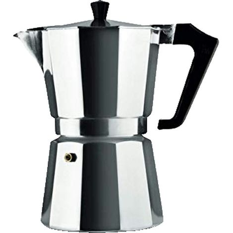 Cafetera italiana - PEZZETTI - ITALEXPRESS - Aluminio - 6 tazas - Inox (1/4)