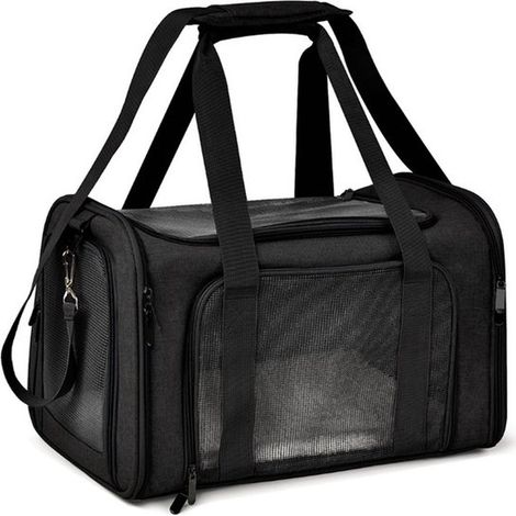 Zaino per cani ACE Pets, trasportino per cani, borsa per cani, borsa da viaggio per cani e gatti, portata massima 5 kg, taglia M, 39 x 31 x 25 cm (1/5)