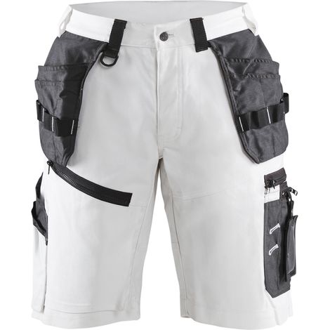 Short X1500 peintre Blanc/Gris foncé - 151212101098 - Blaklader - taille 44
