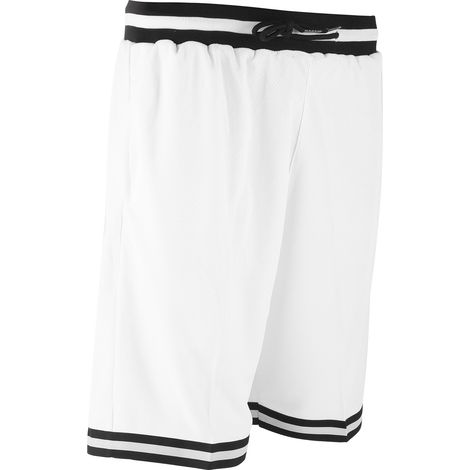 Herren Sporthose für Erwachsene, schnelltrocknend, atmungsaktive Shorts zum Laufen und Trainieren, Sommer, mit Streifen (XXXXL) (1/5)