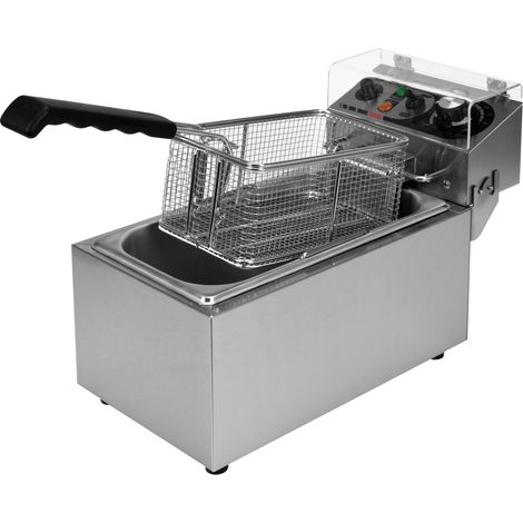 Gastro Fritteuse 1x3,5L 2000W 430x200x290mm
