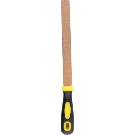 Limes diamantées à braser de 6 à 12 pouces, râpe plate pour affûtage de métaux durs, meulage, sculpture, outils à main (8) (1/5)