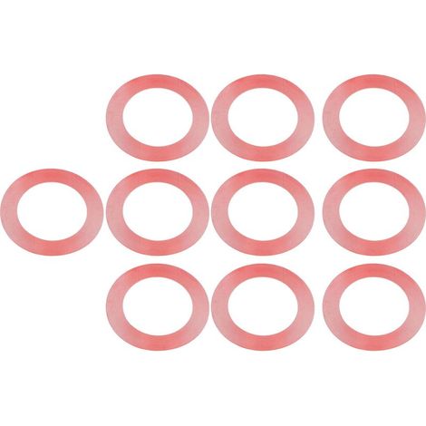 Ruban adhésif double face PET rouge 10 pièces, forte adhérence, étanche, fixation solide, ruban de montage 2 mm/0,08 pouce (1/5)