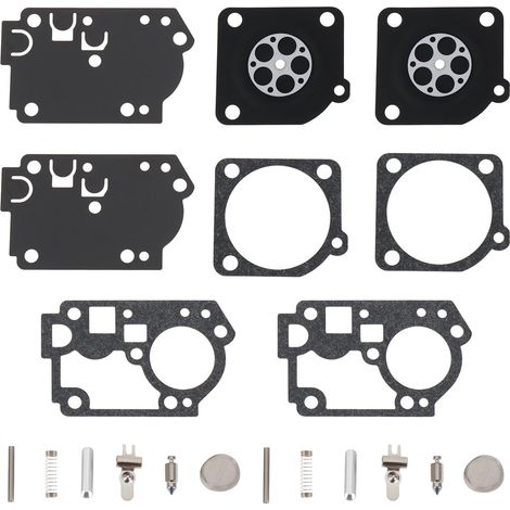 Kit de Réparation de Membrane de Carburateur pour Tondeuse à Gazon (2 Pièces) Compatible avec ZAMA C1U-W43 (1/5)