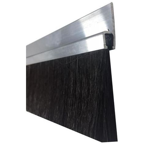 Bürstendichtung Türdichtung Tordichtung Türbürste Alu Roßhaar Bürste 150cm (1/3)