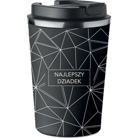 Tazza termica nera premium IL MIGLIOR regalo per il NONNO KT162 (1/5)