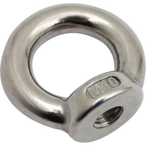 Round eye nuts made of stainless steel 304/316, ship fittings accessories 316-M1212