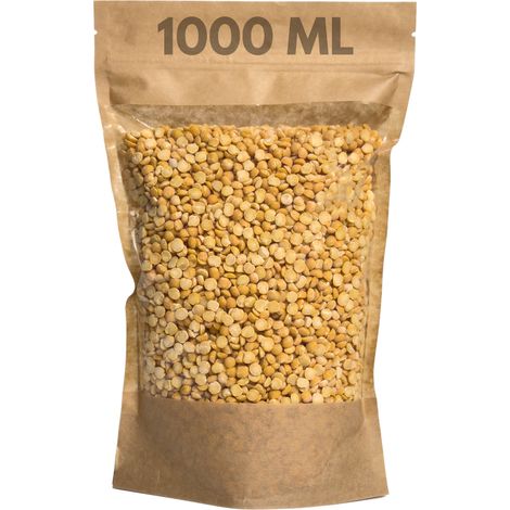 Bolsas de papel DOYPACK ECO con ventana grande, 1000 ml, 25 unidades.
