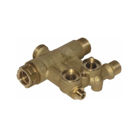 Bloc hydraulique gauche vanne 3 voies - DE DIETRICH : 7726373