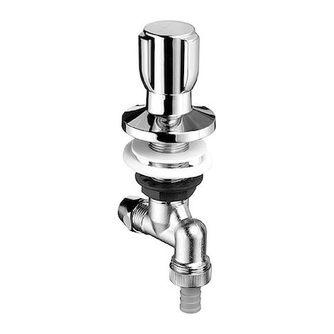 Schell Comfort Spültischventil 035000699 1/2"x10mm, verchromt (1/3)
