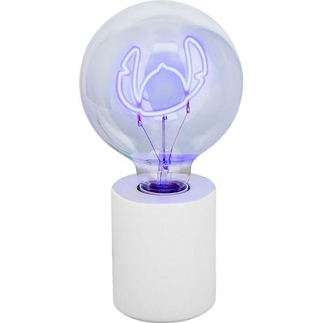 Paladone Lampada da Tavolo Neon Stitch Blu 24,3 cm