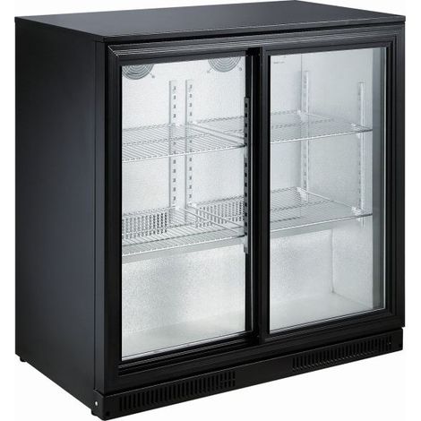 Arrière Bar Réfrigéré 198 L 2 Portes Coulissantes - Combisteel (1/4)