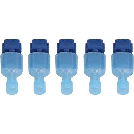 120 connecteurs de fils en T auto-dénudables à épissure rapide MDFN2‑250 (1/5)