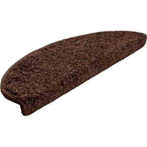 Maison Exclusive - Stufenmatten 30 Stk. 65x21x4 cm Braun Halbrund