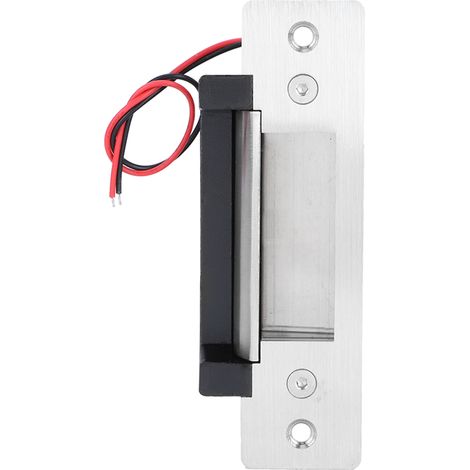 Serrure de porte électrique à cathode réglable NO NC, accessoires pour portes en métal et en bois. (1/5)