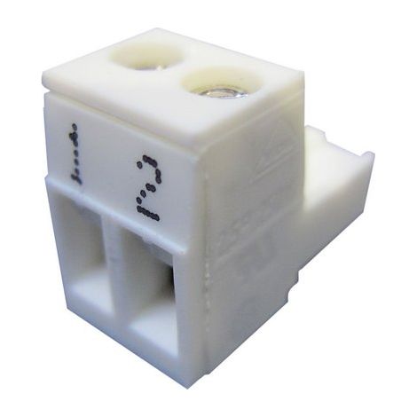 BOSCH Borne de raccordement 2-pol. blanc everp, 7747023129