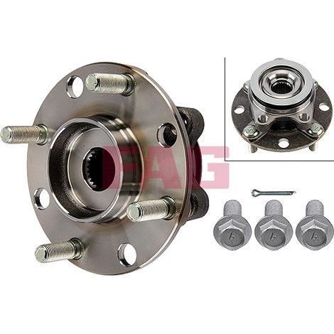 Kit de roulements de roue FAG 713 6139 80 NISSAN 40202EM00A 40202ZW70A