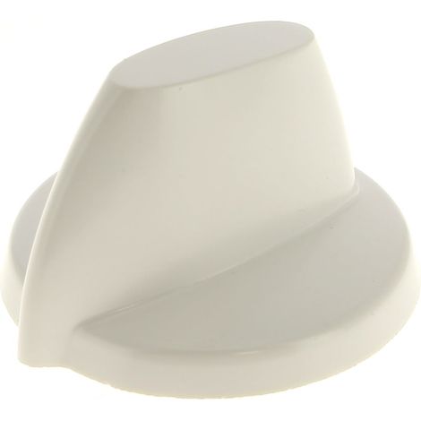 Manopola gas bianca 3h 481241279157 per piano cottura whirlpool