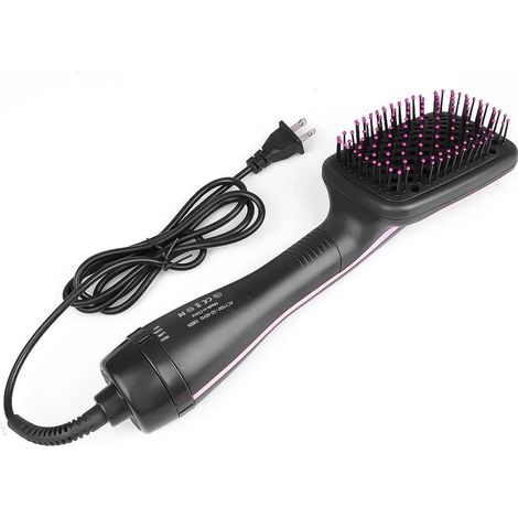 peigne chauffant, sèche-cheveux, brosse lissante électrique, outil de coiffage (1/4)