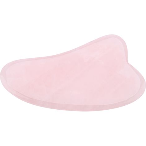 Plaque de soin en quartz rose naturel pour relaxation et thérapie énergétique (1/5)
