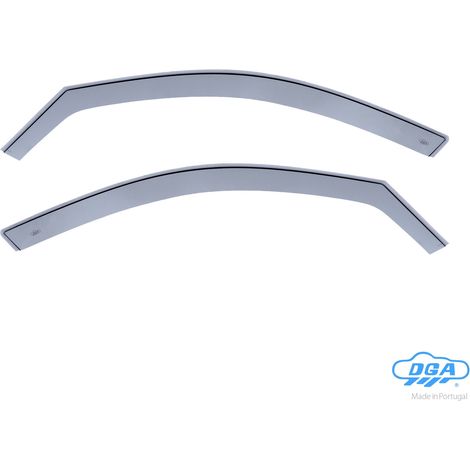 Set deflettori aria anteriori ad incastro, tipo lungo - compatibile per Bmw Serie 3 (F30) (02/1211/18) - Bmw Serie 3 Touring (F31) (06/1207/19) (1/5)
