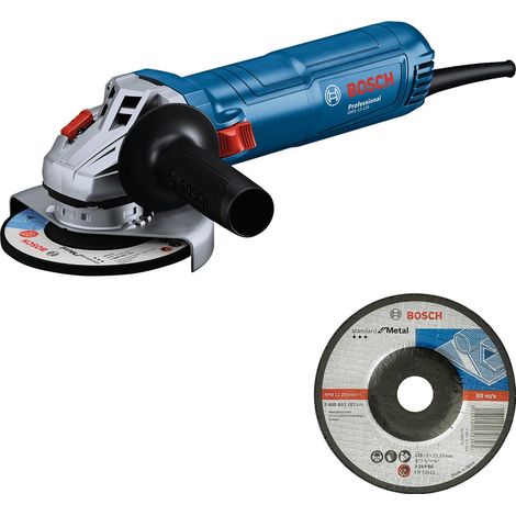 Bosch Professional GWS 12-125 (C) Winkelschleifer + Schruppscheibe (06013A6100) (1/5)