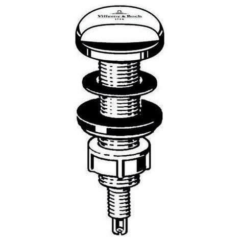 Maniglia rotante 940507LB collezioni aspetto acciaio inox professionale VILLEROY & BOCH