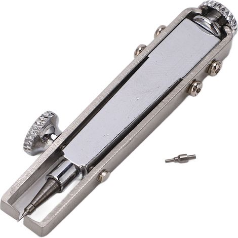 Montre argent outil de dépose aiguille en alliage d'aluminium pince pour réparation horlogère retrait trotteuse (1/5)