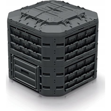 Prosperplast Compogreen Vario composteur anthracite 650L (1/3)