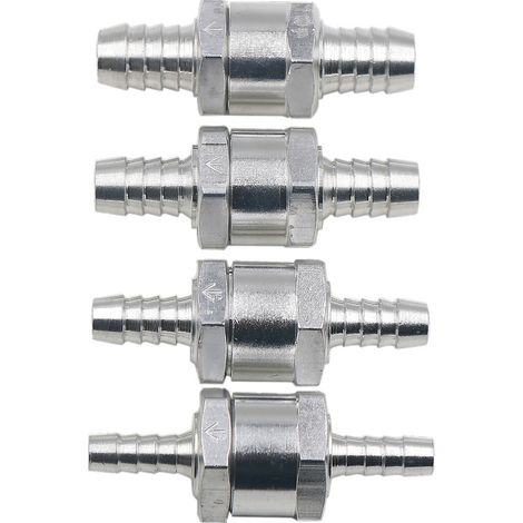 Clapet Anti-Retour En Aluminium - Diamètre 10 mm - Pour Carburant Diesel Eau Air Huile - 1 Pièce (1/5)