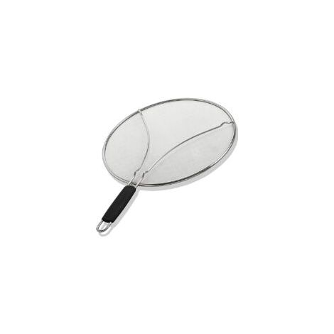 Paraschizzi per padella - Protezione antigrasso in acciaio inox per evitare schizzi di olio bollente - Utensili da cucina - Crezuo
