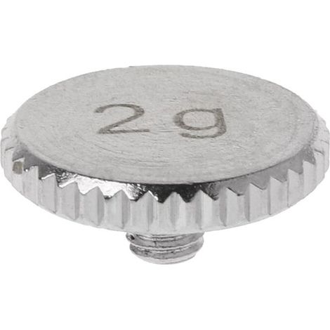 Convient aux coques de cartouches phono 2G, plateau de contrepoids, accessoires métalliques pour instruments de musique électroniques pour SL1200, SL1210, MK2, 3, 5, stylets M5G, DJ, argent.