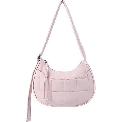 Sac cabas matelassé en nylon avec bandoulière réglable, à main bouffant pour femme (1/5)