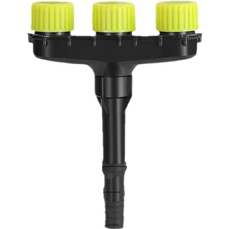 Heads Sprinkler Adapter Garden Sprinkler Irrigation Grass Lawn Rotary Nozzle Rotating Water Sprinkler System Garden Supplies (1/5)