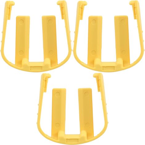 Juego de 3 conectores rápidos, clip de bucle amarillo, fijación segura, accesorio para lavado de autos, para modelos K2, K3 y K7. (1/5)