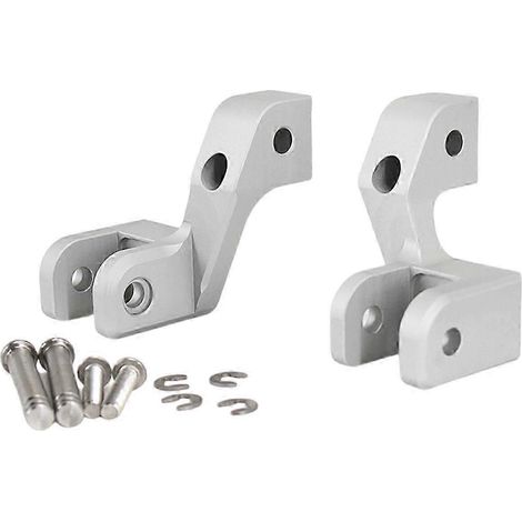 Kit d'abaissement des repose-pieds passager pour moto - Accessoire de modification moto - Kit d'abaissement universel pour repose-pieds - Installation facile (1/5)