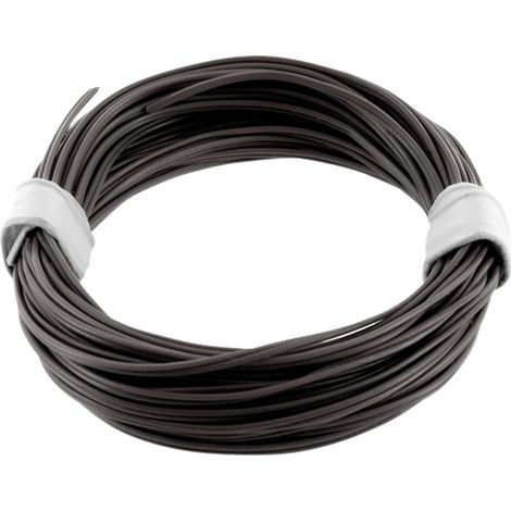 econ connect KZL2X008SW5 Litze 2 x 0.08 mm² Schwarz 5 m