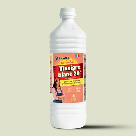 Vinaigre blanc 20° Starwax The Fabulous – Détartrant puissant