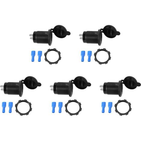 5 adaptateurs charge USB double 5V 4.8A pour voiture bateau camping-car 12V/24V (1/5)