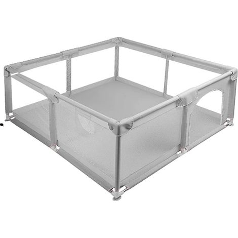 Parc pour bébé, grandes piscines, livraison gratuite, Gris 200 200cm (1/2)