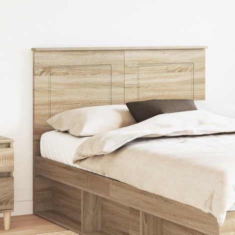 vidaXL Cabecero Roble Sonoma 100 cm Madera de ingeniería (1/5)