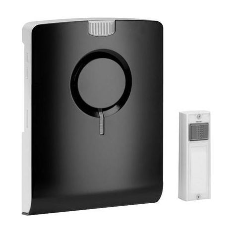 Grothe ECHO HiFi-Gong Set, 500m Reichweite, MicroSD, schwarz, 43501