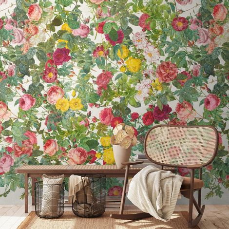 A.S. Creation Livingwalls Fototapete The Wall III 398641 Eine Rolle Ein Motiv 159 x 280 cm Grün Pink Rot (1/4)