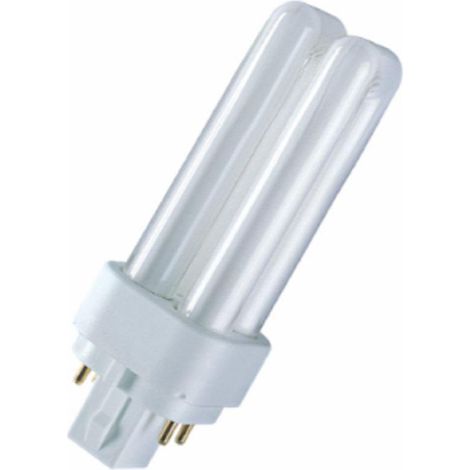 Ledvance lampada fluorescente dulux d/e 18w/840 g24q-2 fs1 dde18840