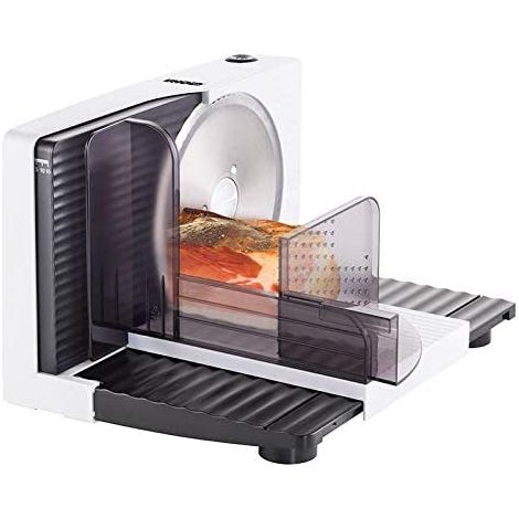 Unold 78860 Curve trancheuse électrique blanc noir (1/5)