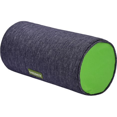 Gardenista Cojín redondo de sofá para muebles de exterior e interior Resistente al agua Suave y cómodo Almohada de espalda/cuello para jardín, Verdor (1/5)