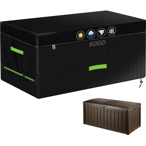 Garden Chest Cover 158 x 75 x 65 cm, 600D Oxford PU Waterproof (1/5)
